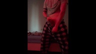 Dirty talking dom jerks off then gives you a facial