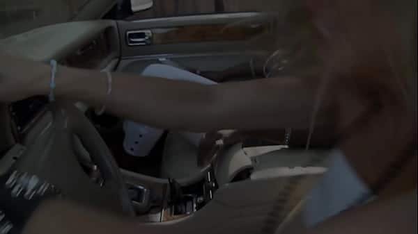 Blonde Amanda Sucks A Cock Through A Glory Hole While Being Watched On Cctv