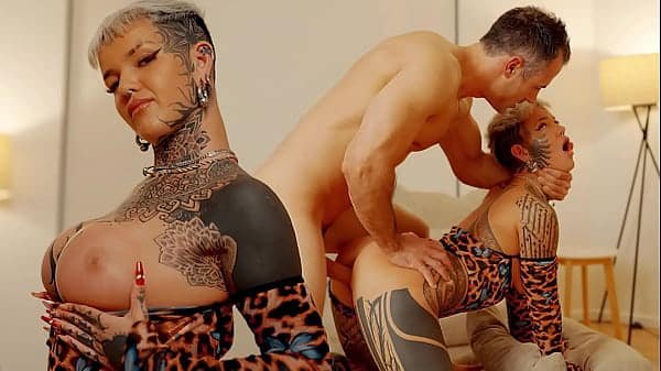 No Space For New Tattoos But New Dick Is Always Welcome. Just Good Sex with Stefani Marz